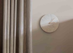 Norm Wall Clock White